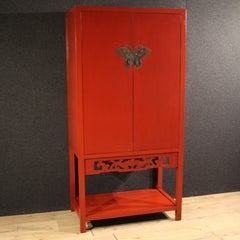 Chinese lacquered cabinet from the second half of the 20th century