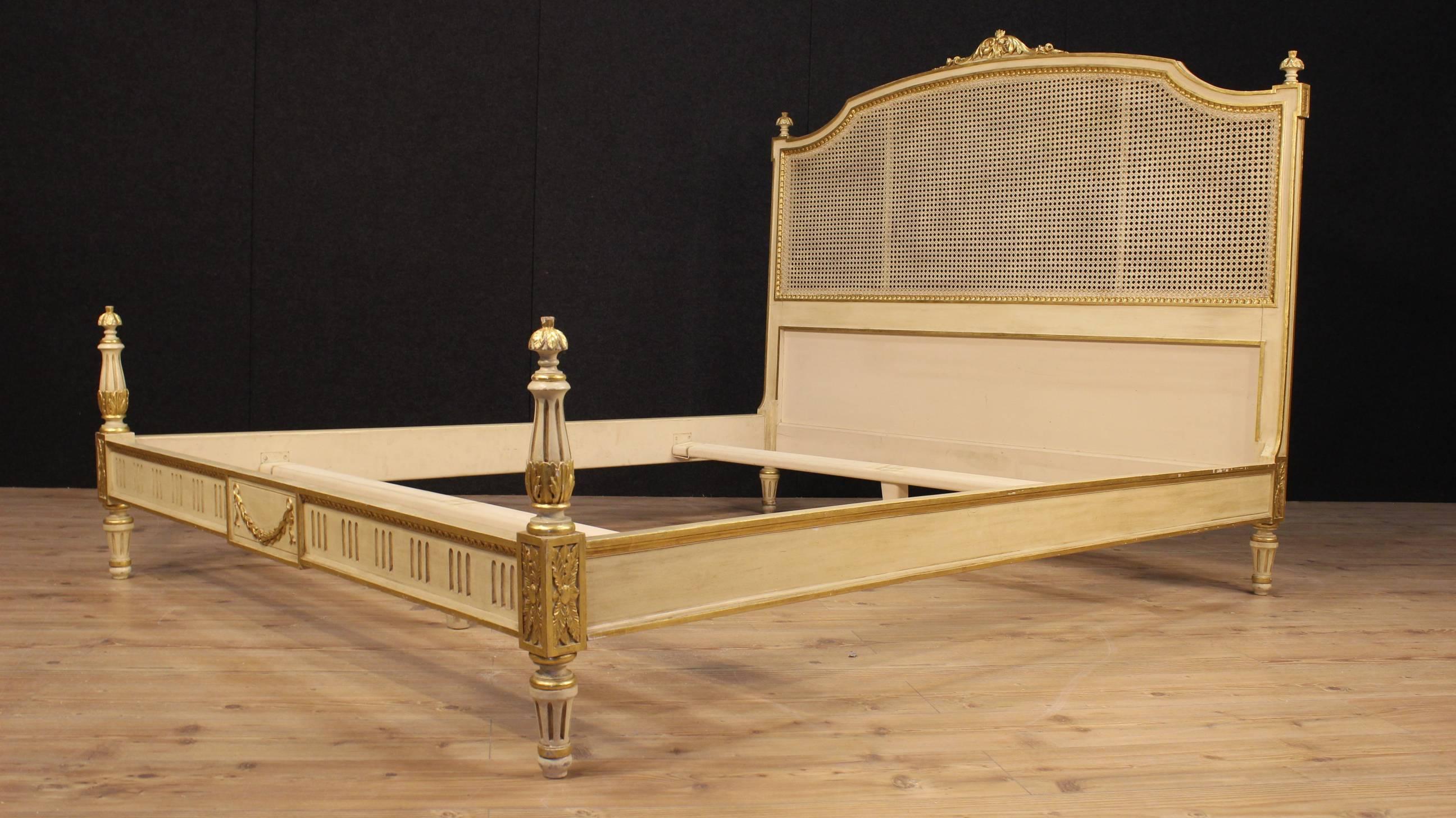 20th Century Italian Double Bed in Louis XVI Style 5
