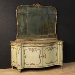 20th Century Italian Golden Mirror