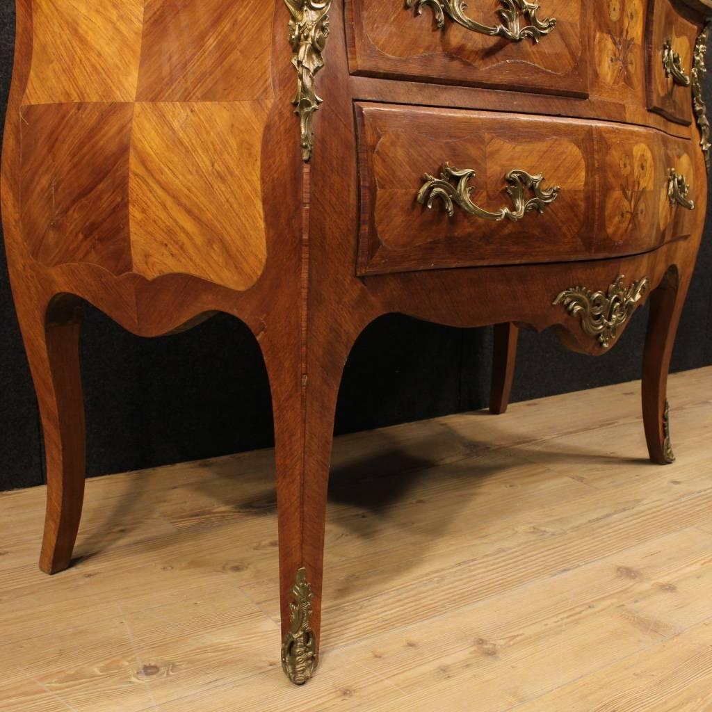 Bronze 20th Century French Dresser in Rosewood