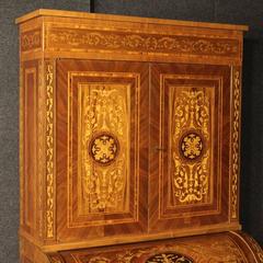 20th Century Italian Inlaid Trumeau in Louis XVI Style