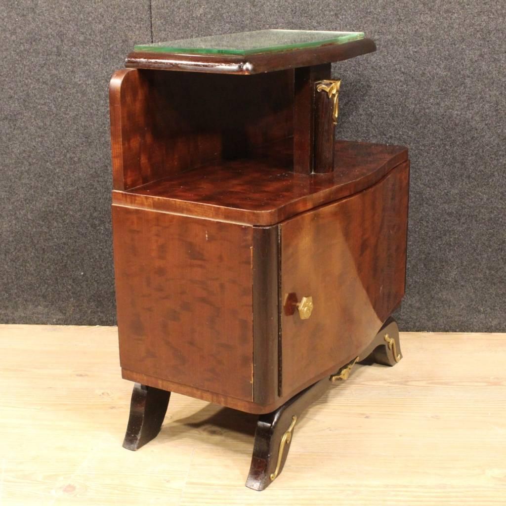 20th Century Pair of French Bedside Table in Art Deco Style 2