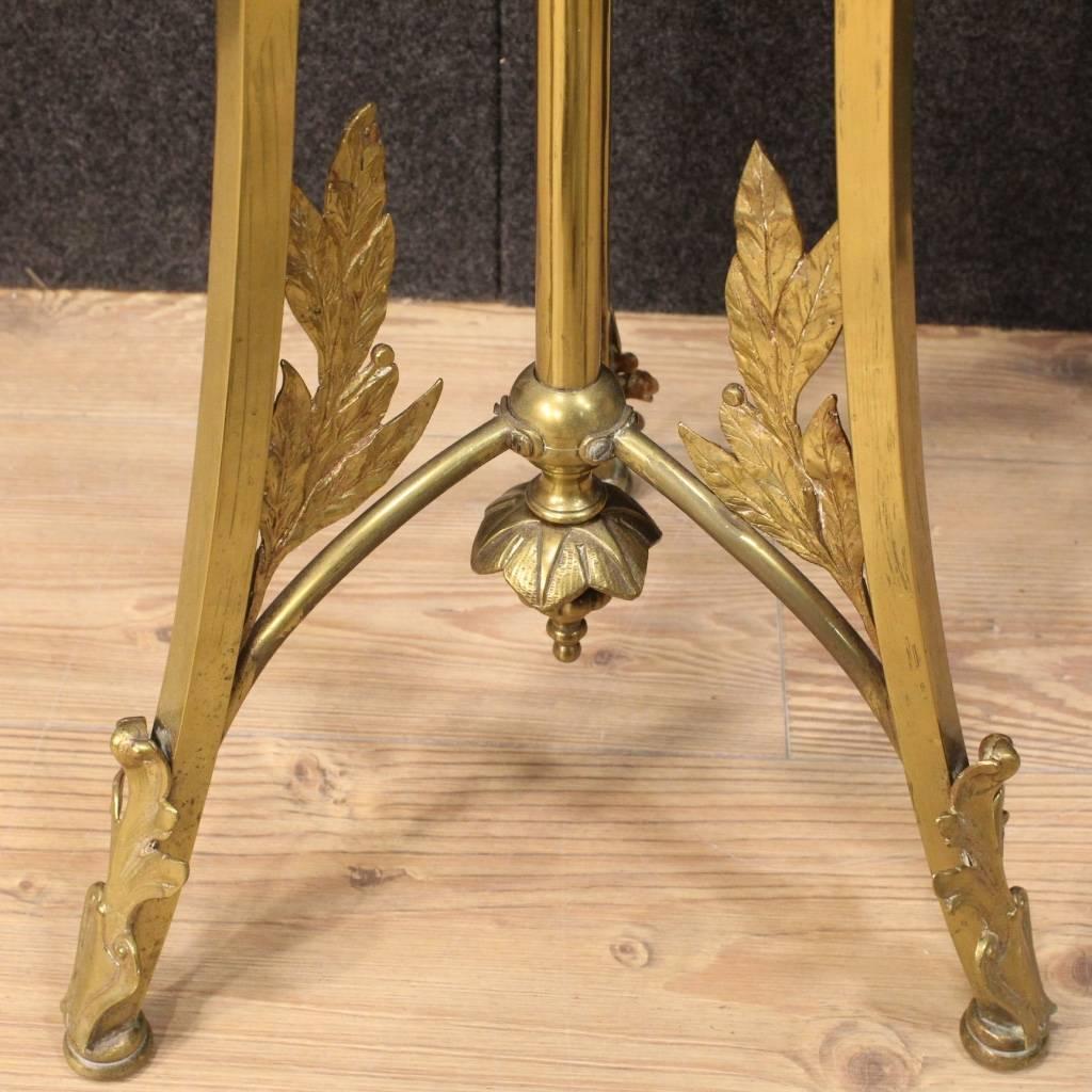 20th Century Spanish Tripod Table in Art Nouveau Style 2