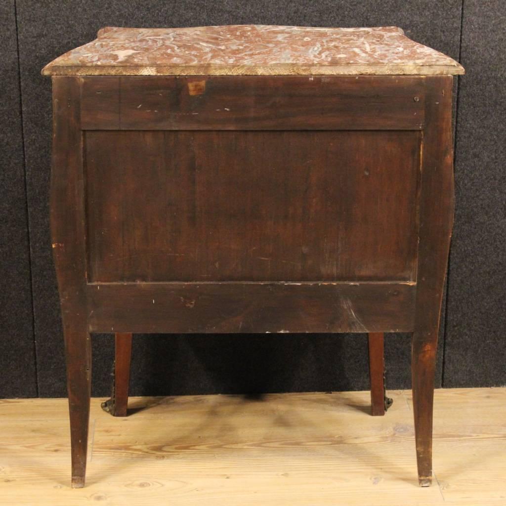 20th Century French Small Dresser with Marble Top 5