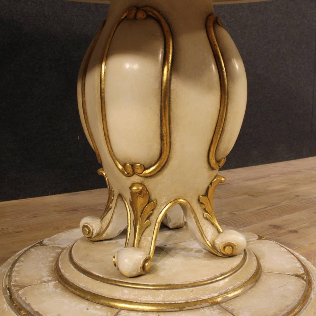 20th Century French Lacquered and Gilt Table 2