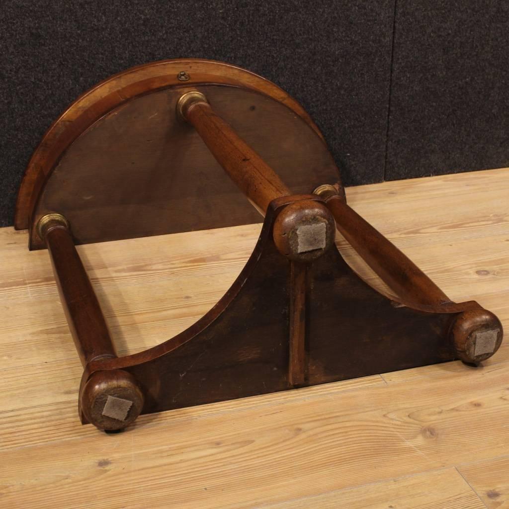 Italian Console Table In Wood In Empire Style From 20th Century 5