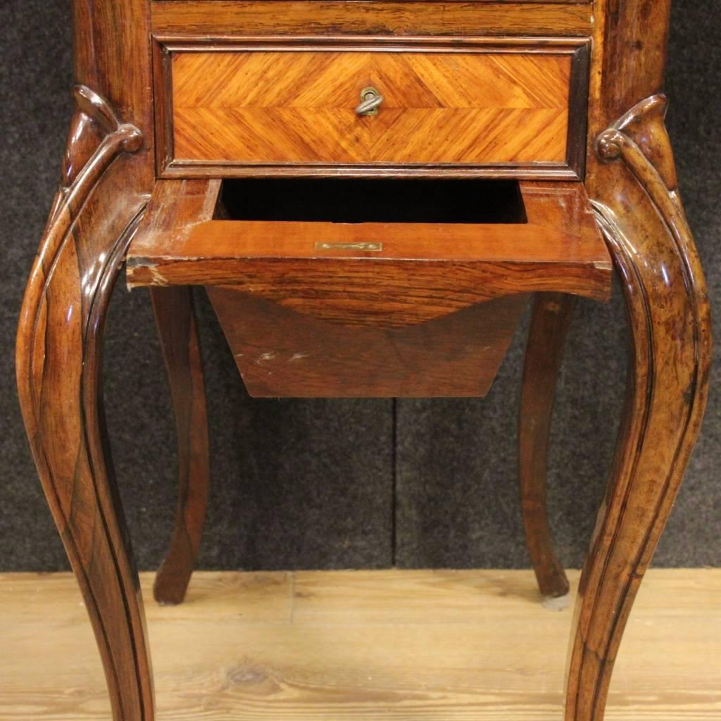 19th Century French Side Table in Rosewood 6