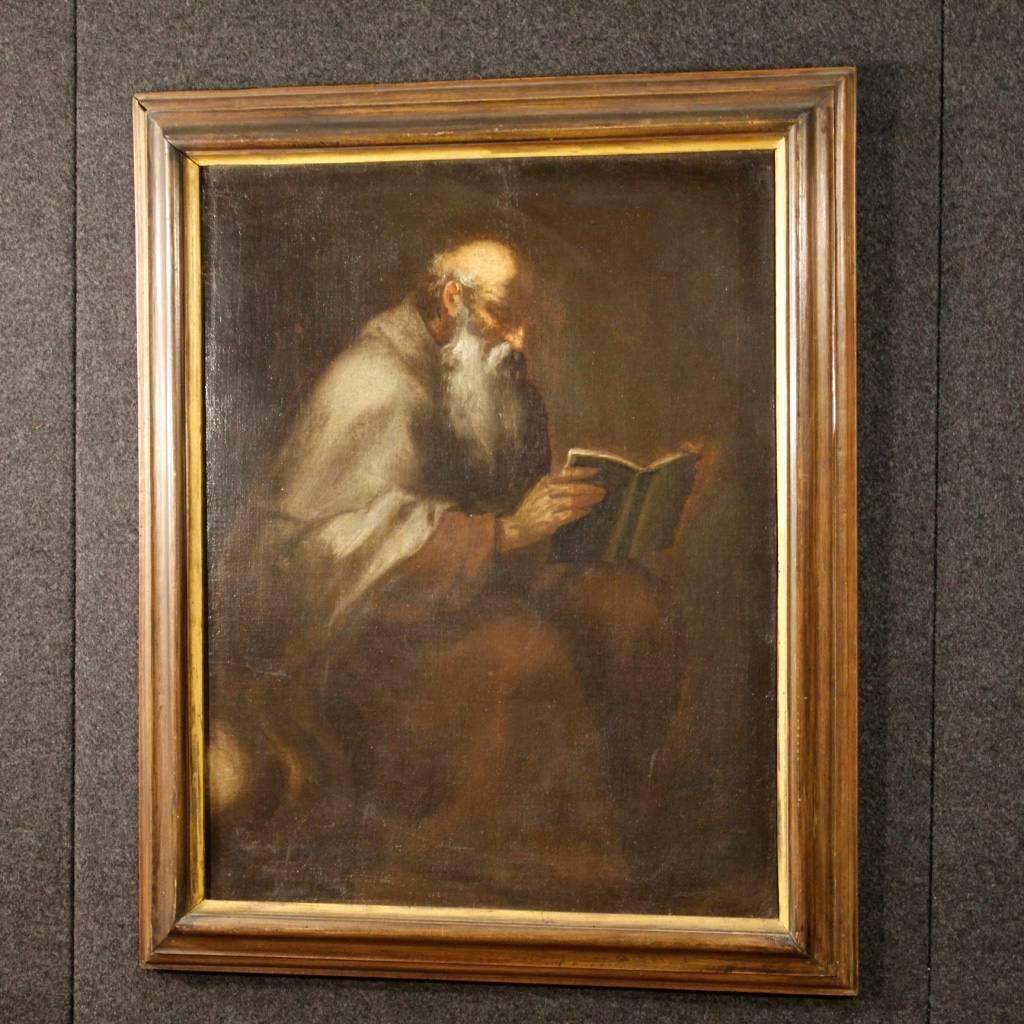 18th Century Italian Religious Painting Saint Jerome 2