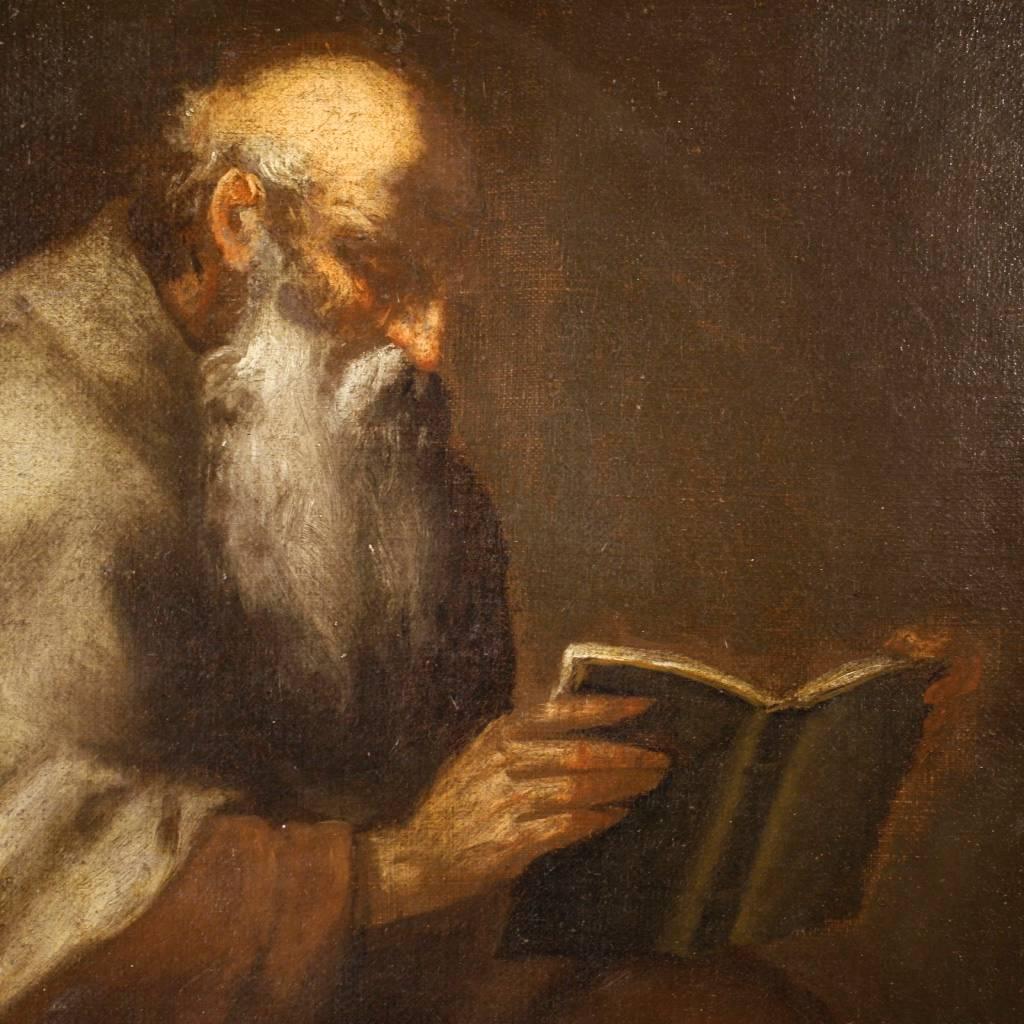 18th Century Italian Religious Painting Saint Jerome 3