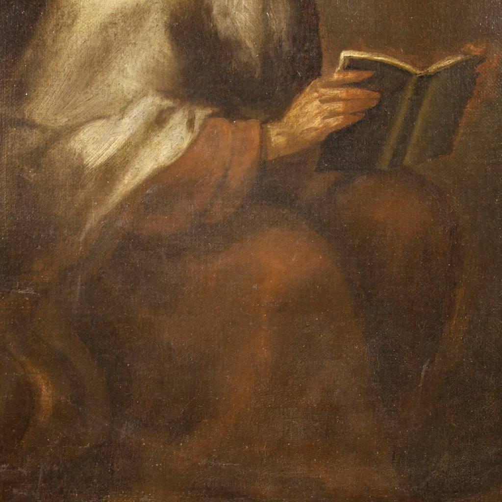 18th Century Italian Religious Painting Saint Jerome 4