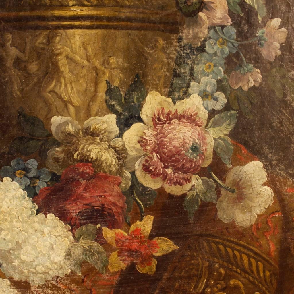 19th Century Still Life Painting Oil on Canvas 3