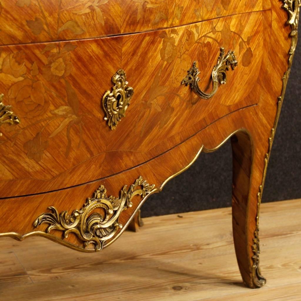 20th Century French Inlaid Chest of Drawers 1