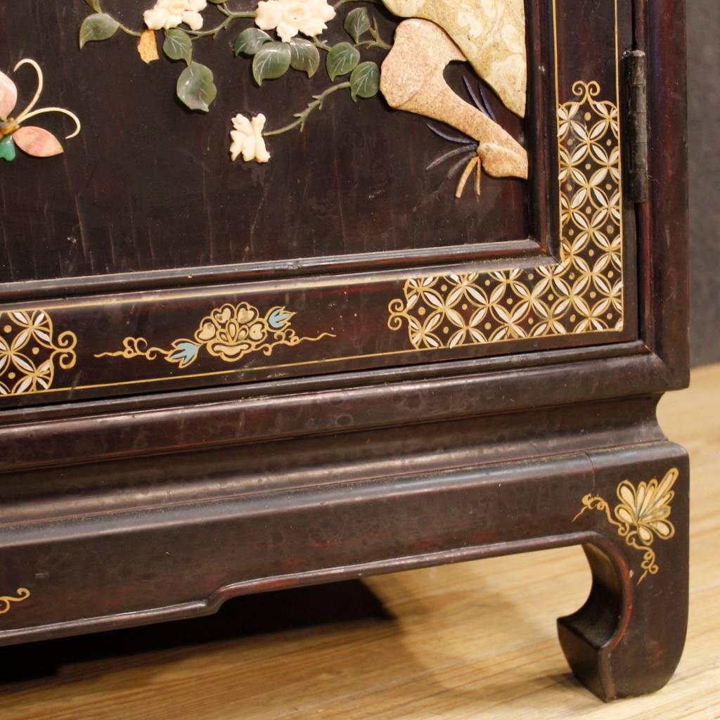 20th Century French Lacquered Chinoiserie Vitrine 2