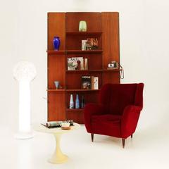 Italian Mid-Century Rosewood Wall Unit, Bookcase