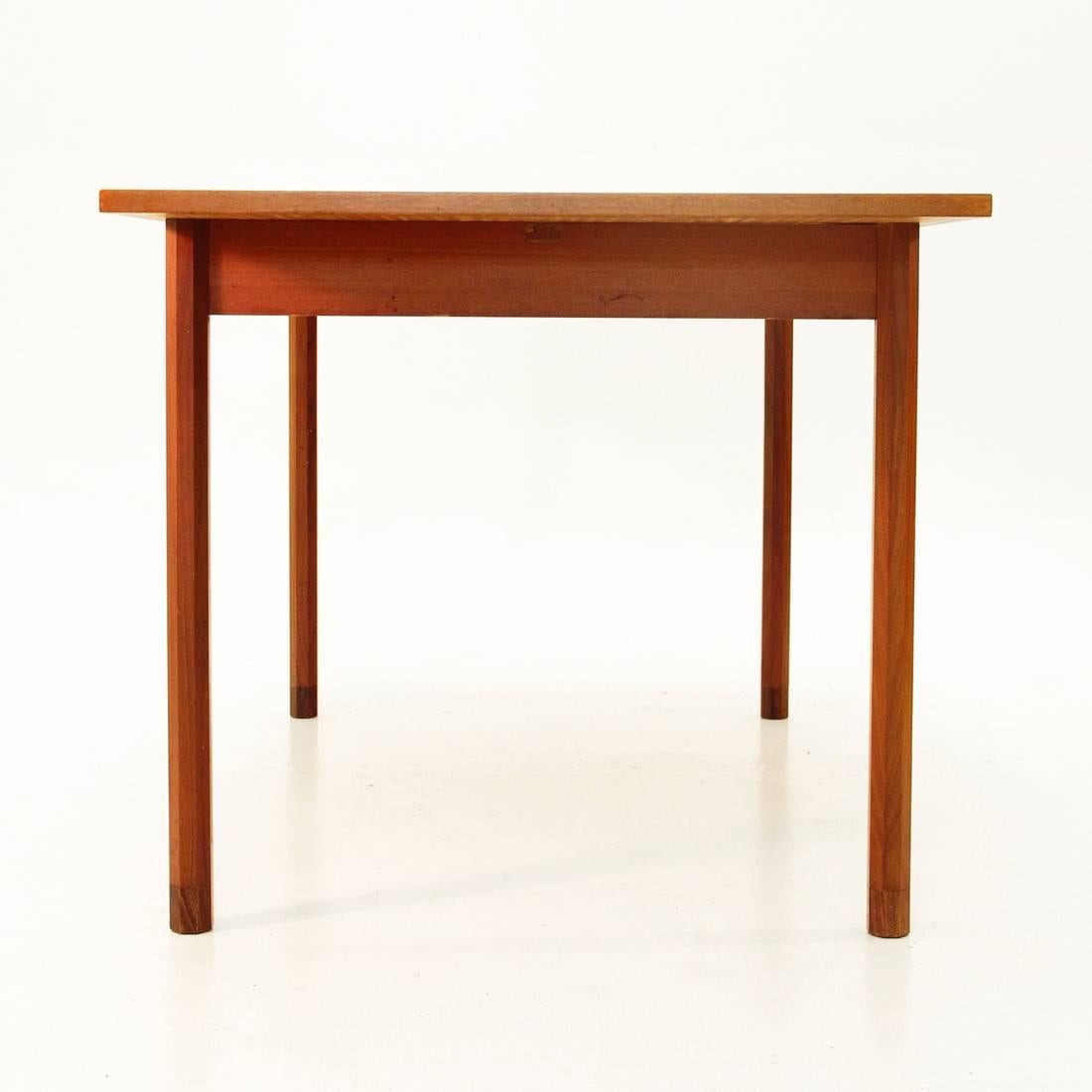 Italian Rosewood Extensible Table, 1960s 2