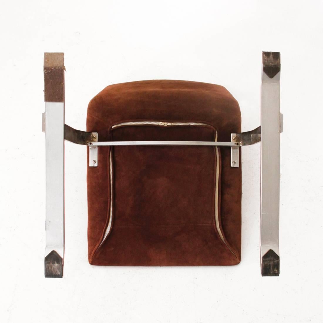 Inlay Chair by Giovanni Offredi for Saporiti, 1970s 2