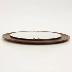 Italian Midcentury Round Mirror