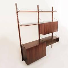 Italian Mid-Century Rosewood Wall Units, 1960s