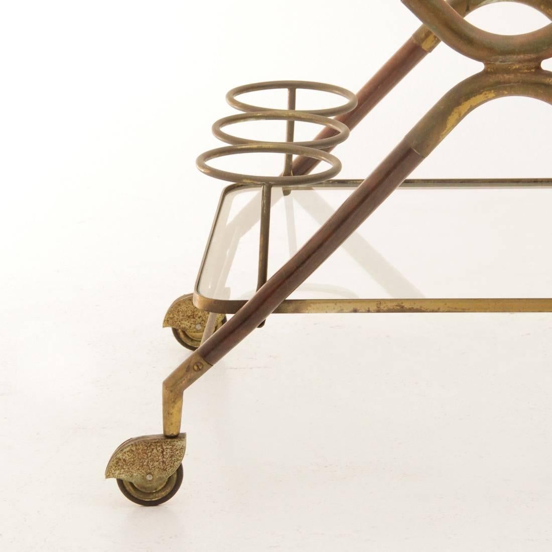 Italian Lunch Trolley by Cesare Lacca, 1950s 2