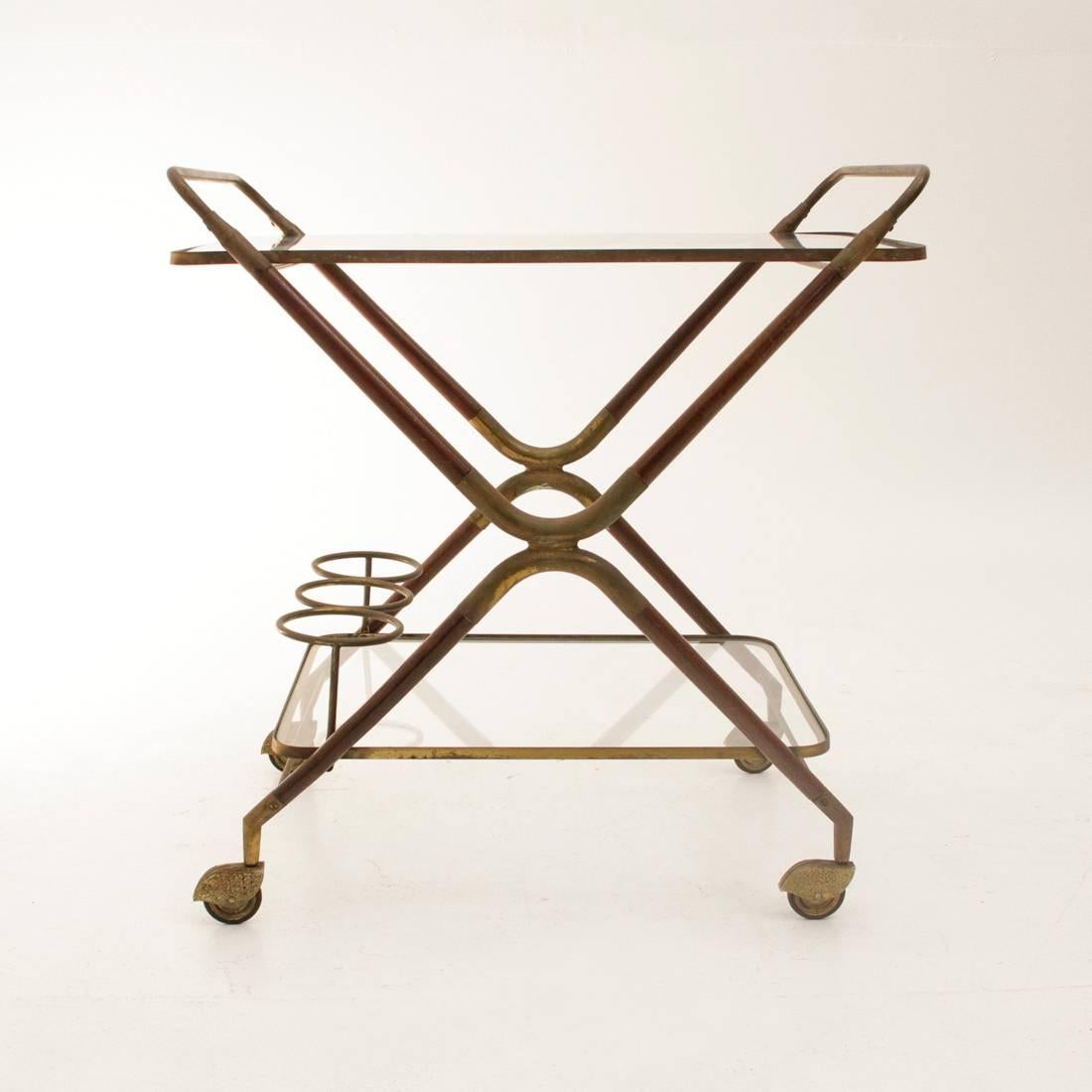 Italian Lunch Trolley by Cesare Lacca, 1950s 1