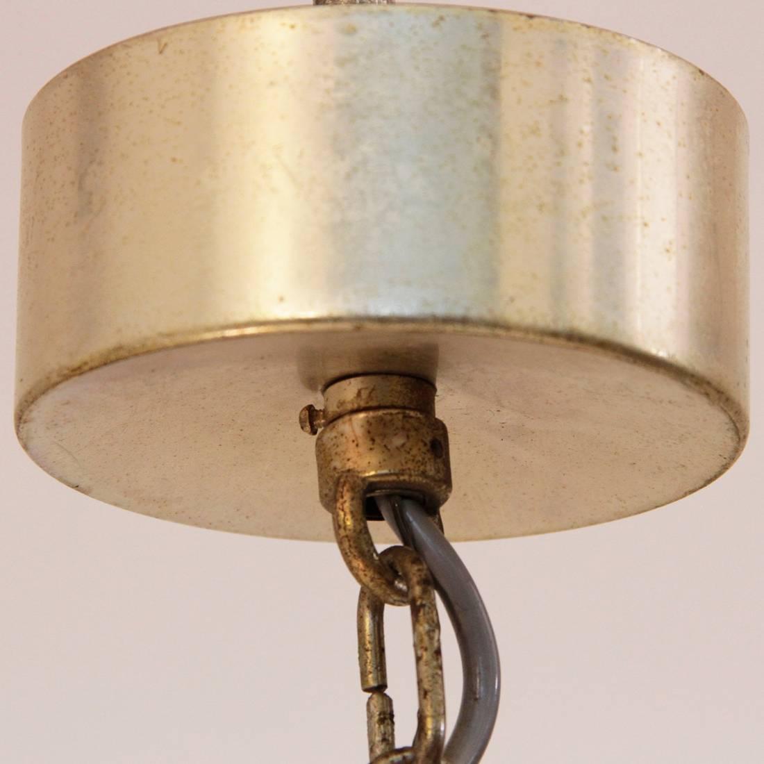 Italian Mid-Century Ceiling Lamp by Sciolari, 1970s In Good Condition In Savona, IT