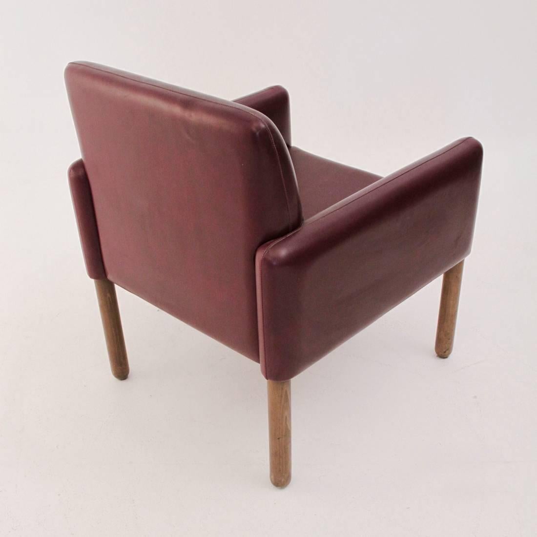 Mid-20th Century Mod 896 Armchair by Vico Magistretti for Cassina, 1960s