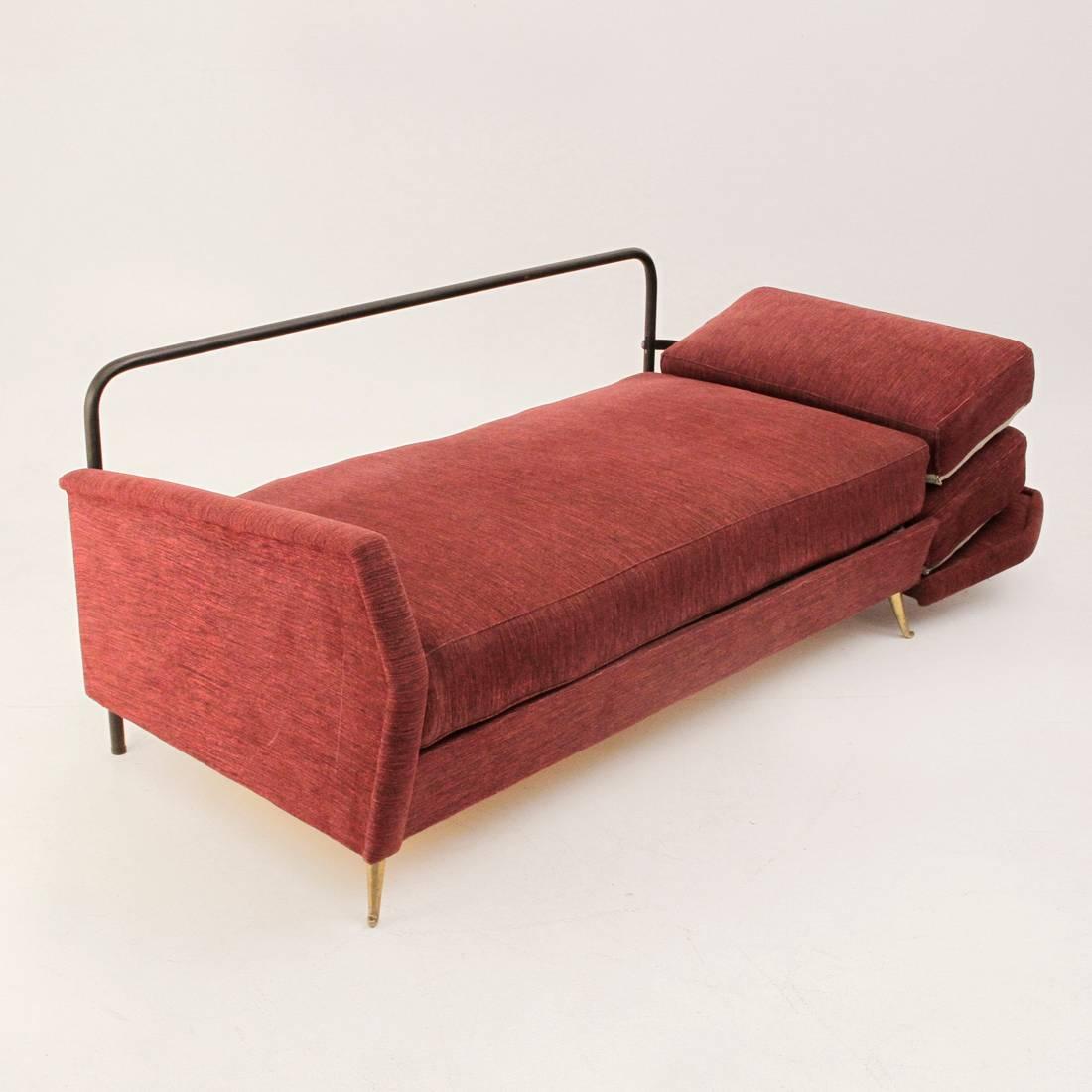 1950s Italian Mid-Century Sofa Bed In Good Condition In Savona, IT