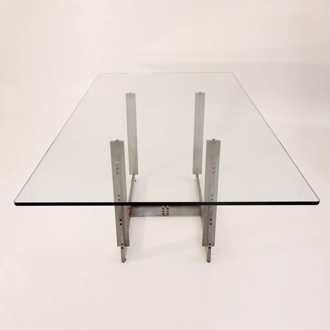 Mid-Century Modern Sarpi Dining Table by Carlo Scarpa for Simon Cassina