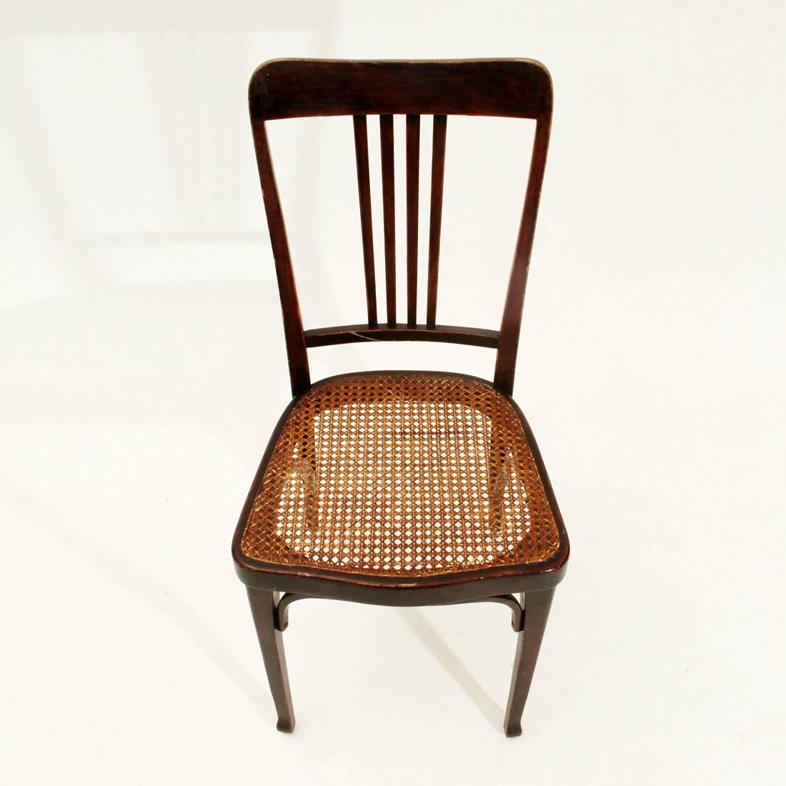 Six Art Nouveau Mod. 675 Chair by Thonet 2