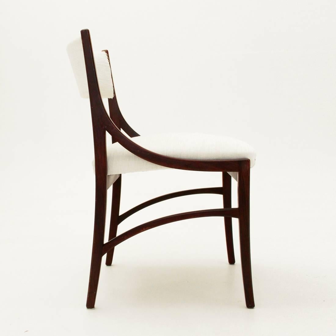 Vintage Model 110 Chairs by Ico Parisi for Cassina, Set of Six In Excellent Condition In Savona, IT
