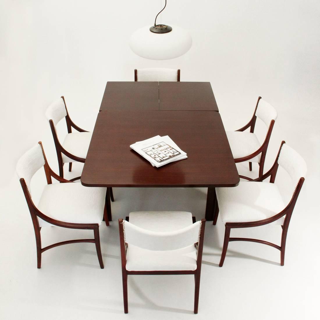 Vintage Model 110 Chairs by Ico Parisi for Cassina, Set of Six 4