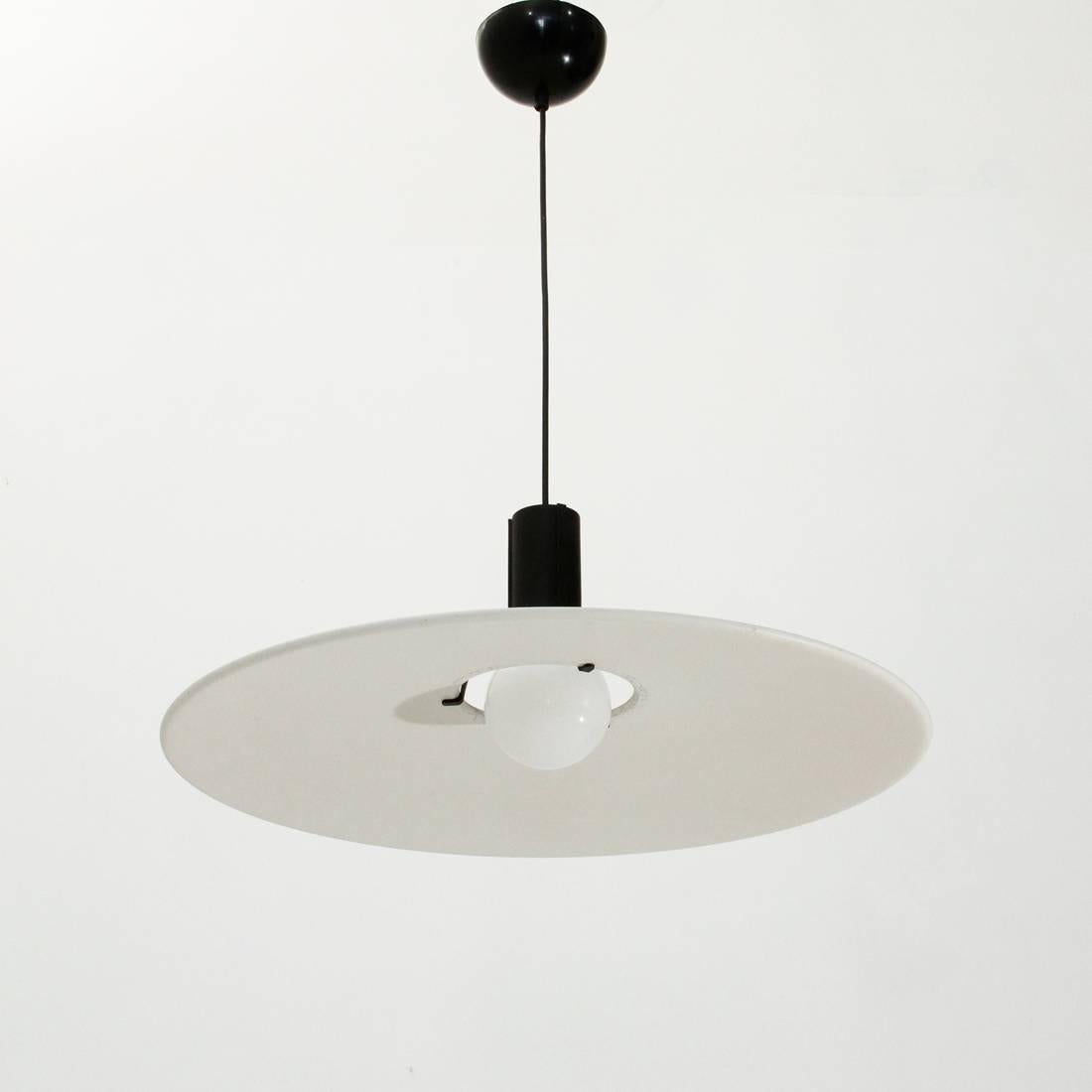 Mid-Century Modern Model 2133 Ceiling Lamp by Gino Sarfatti for Arteluce, 1970