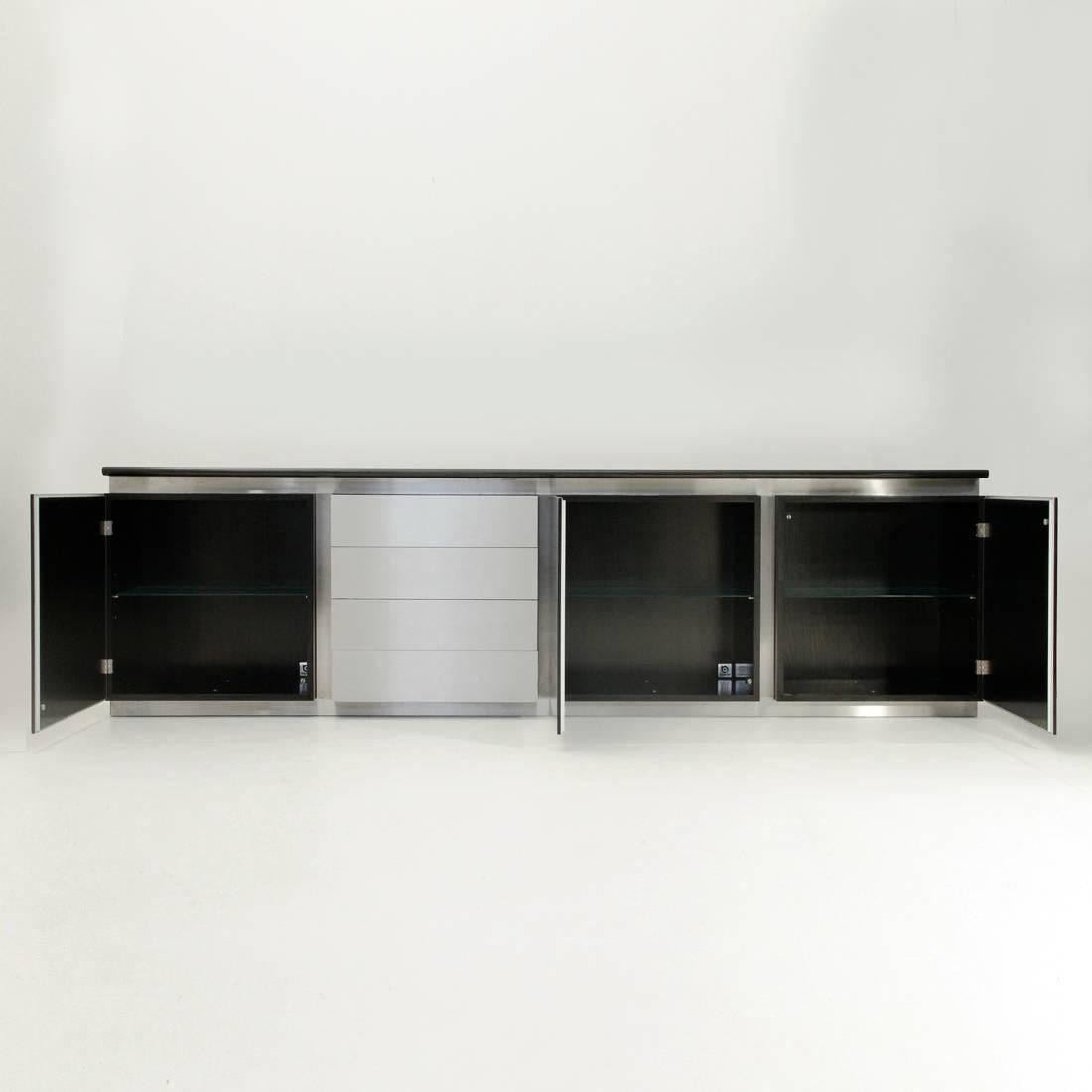 Parioli Sideboard by Lodovico Acerbis and Giotto Stoppino for Acerbis In Good Condition In Savona, IT