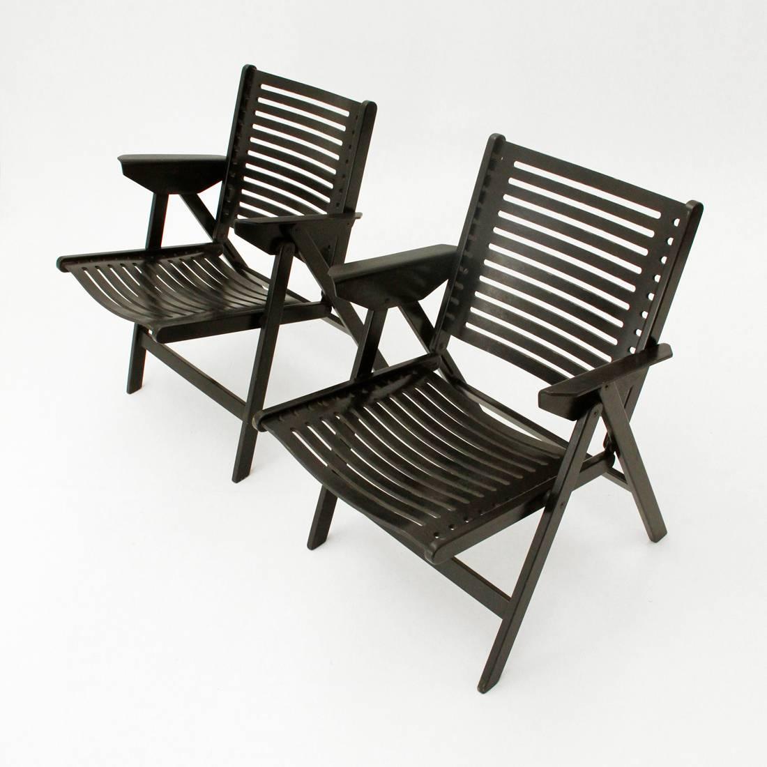 Rex Folding Chair by Niko Kralj for Stol In Good Condition In Savona, IT