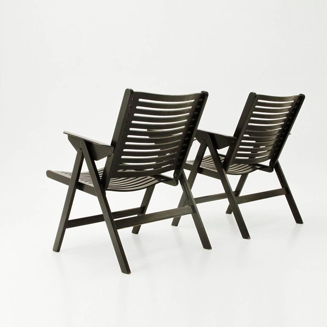 Wood Rex Folding Chair by Niko Kralj for Stol