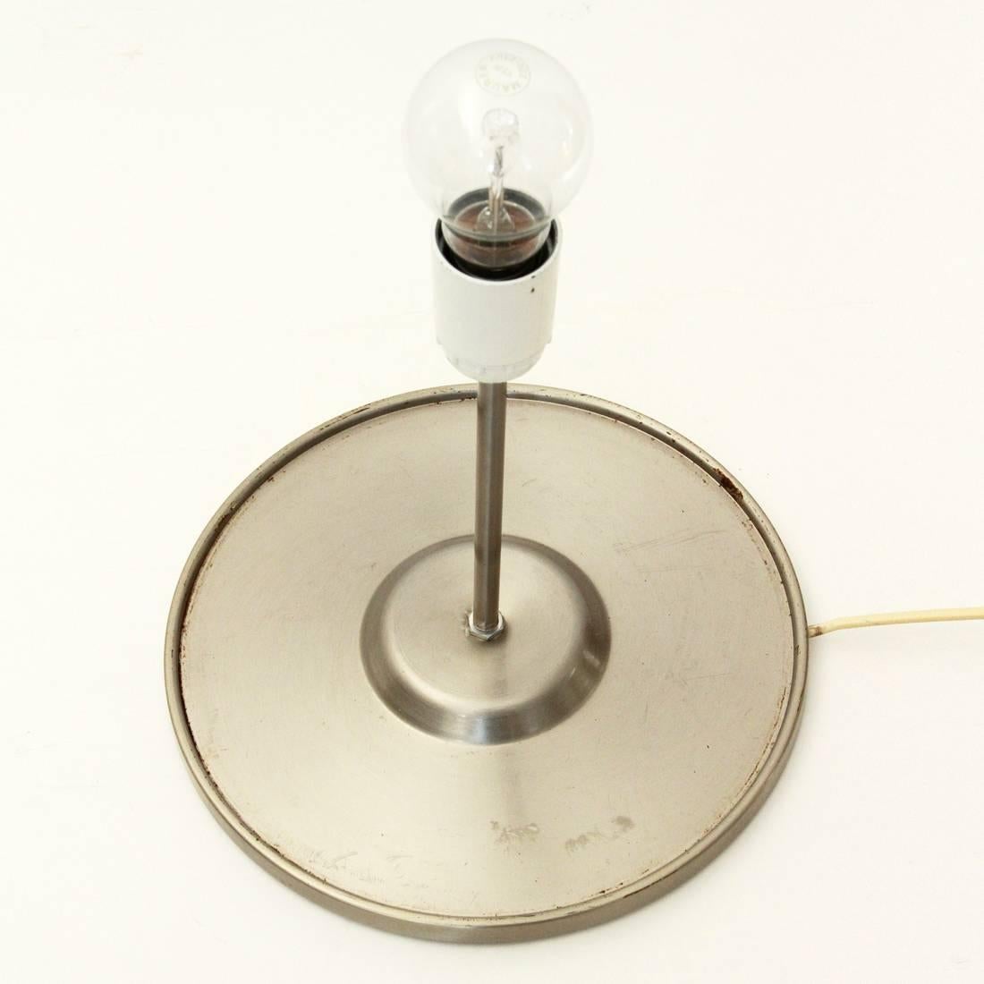 Late 20th Century T385 Glass Table Lamp by Luci Illuminazione d'interni, 1970s