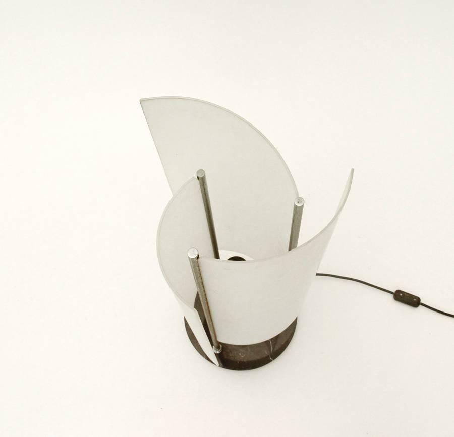Mid-Century Modern Arianna Table Lamp by Bruno Gecchelin for Oluce, 1978