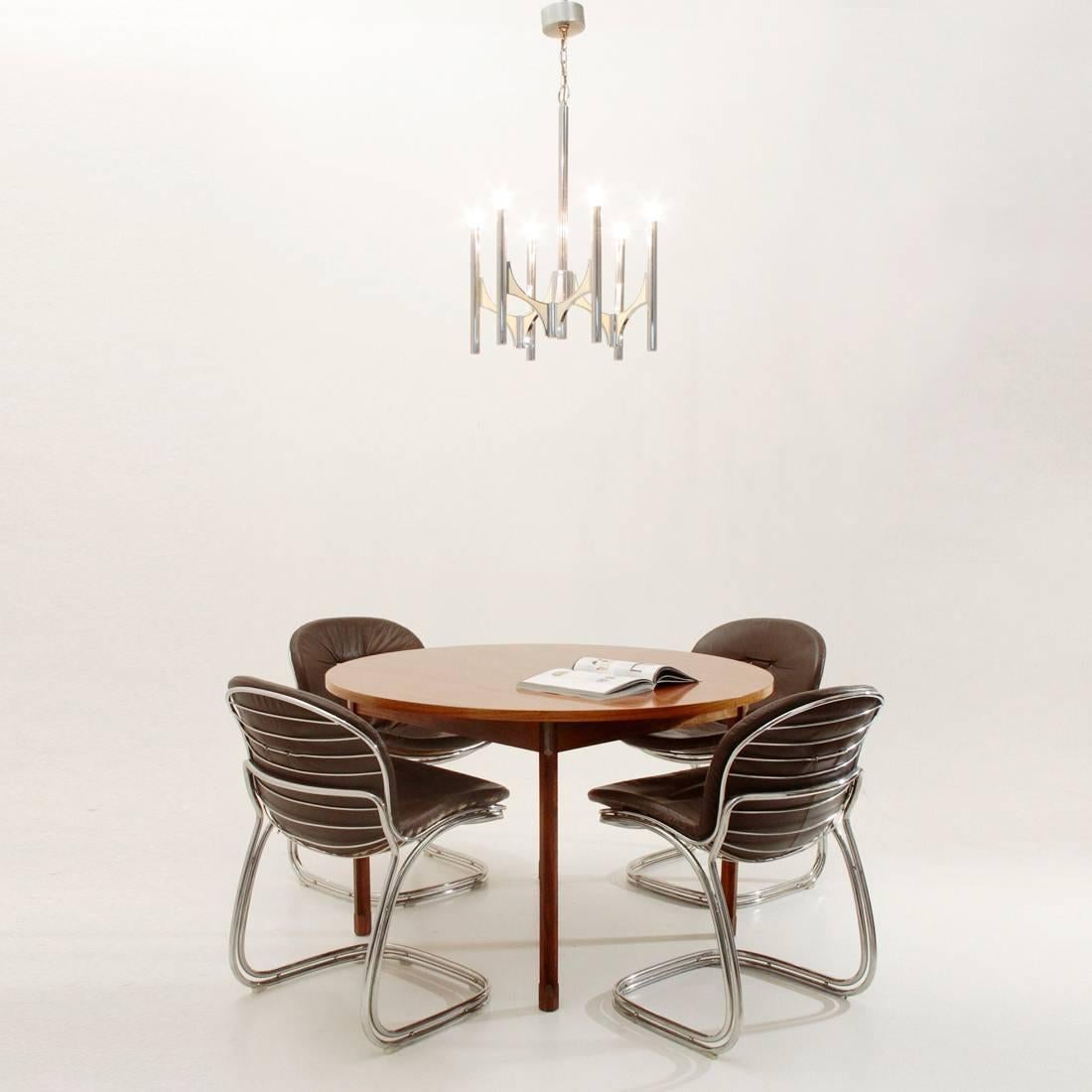 Sabrina Dining Chairs by Gastone Rinaldi for RIMA 3