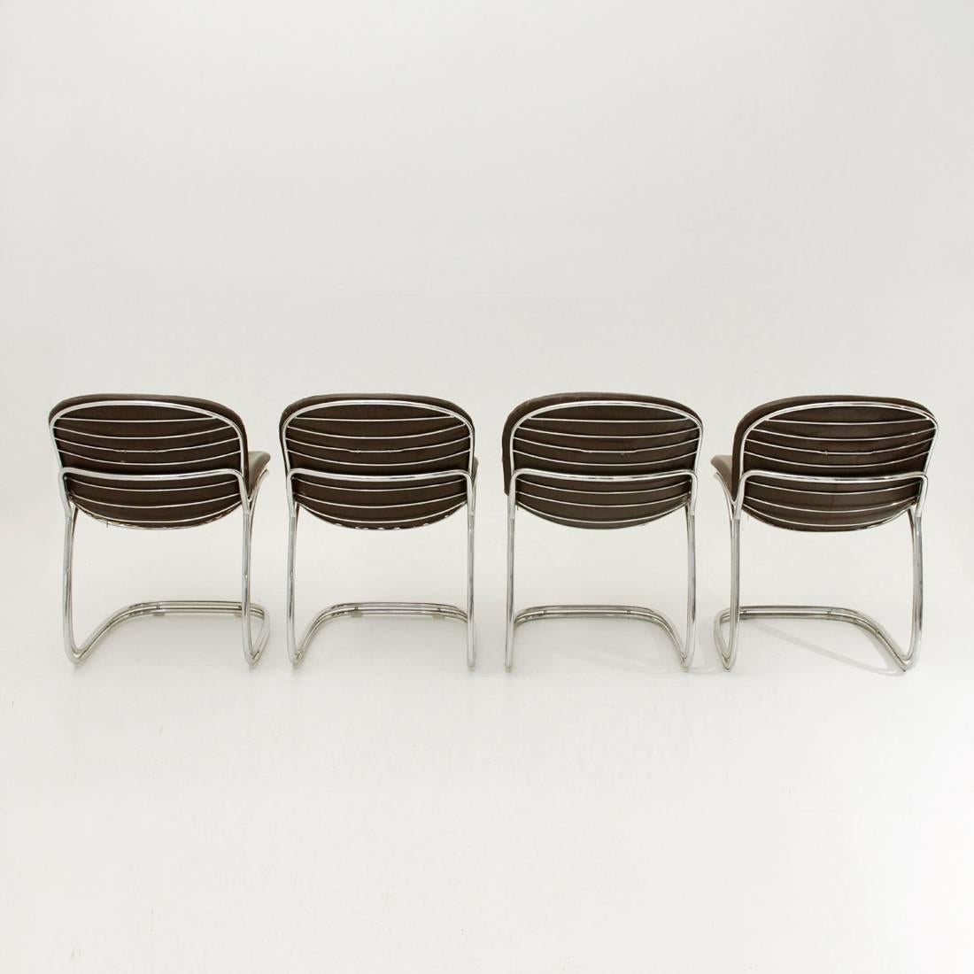 Italian Sabrina Dining Chairs by Gastone Rinaldi for RIMA