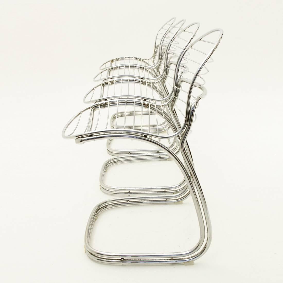 Late 20th Century Sabrina Dining Chairs by Gastone Rinaldi for RIMA
