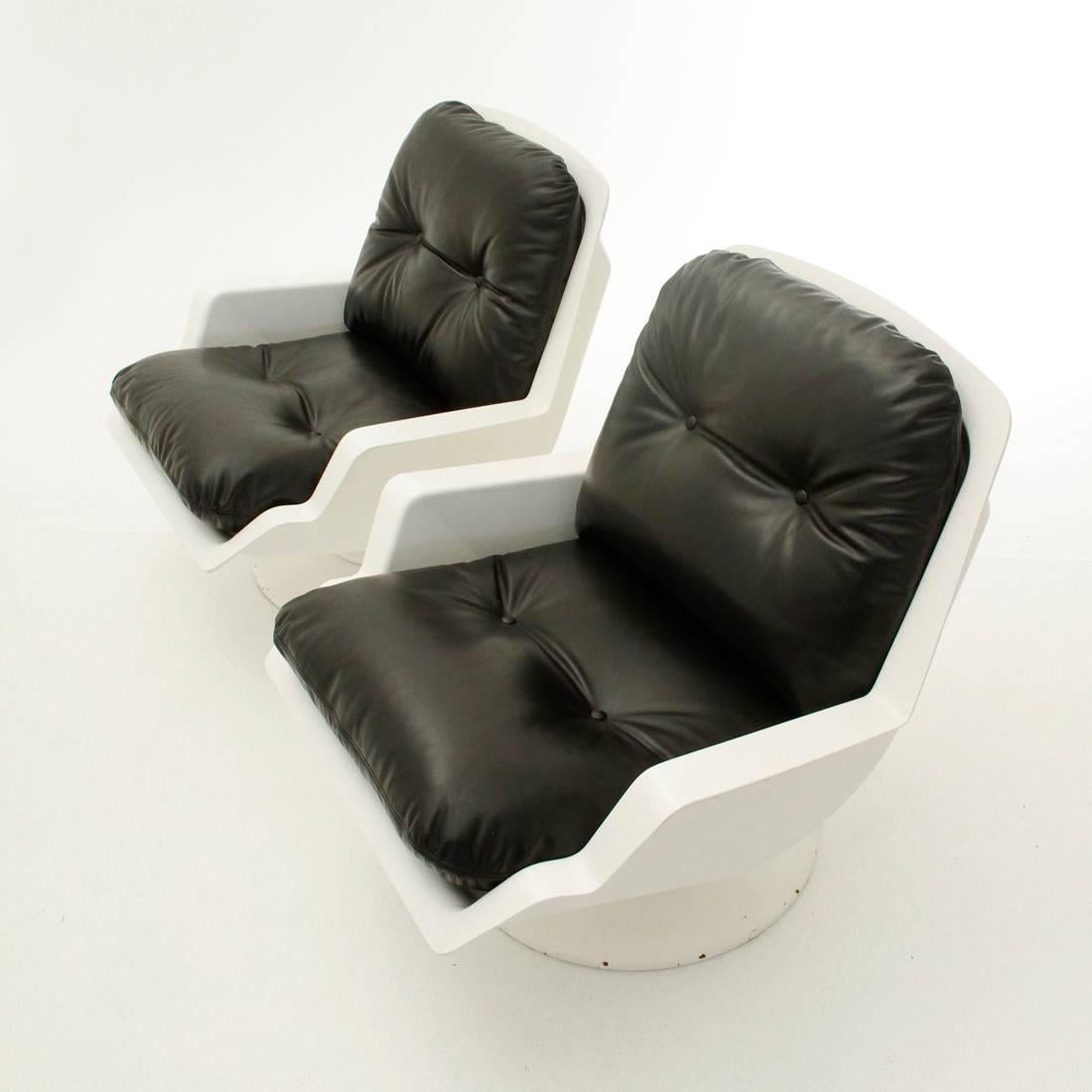 Mid-20th Century Two Nike Armchairs by Richard Neagle for Sormani
