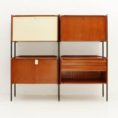Italian Wall Unit with Uprights