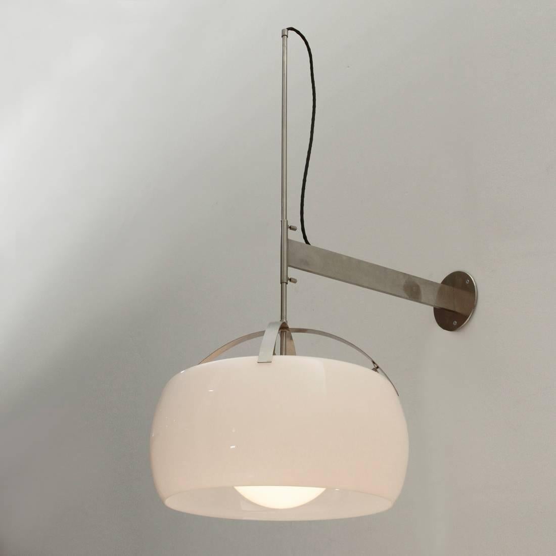 Mid-Century Modern Omega Wall Lamp by Vico Magistretti for Artemide, 1960s