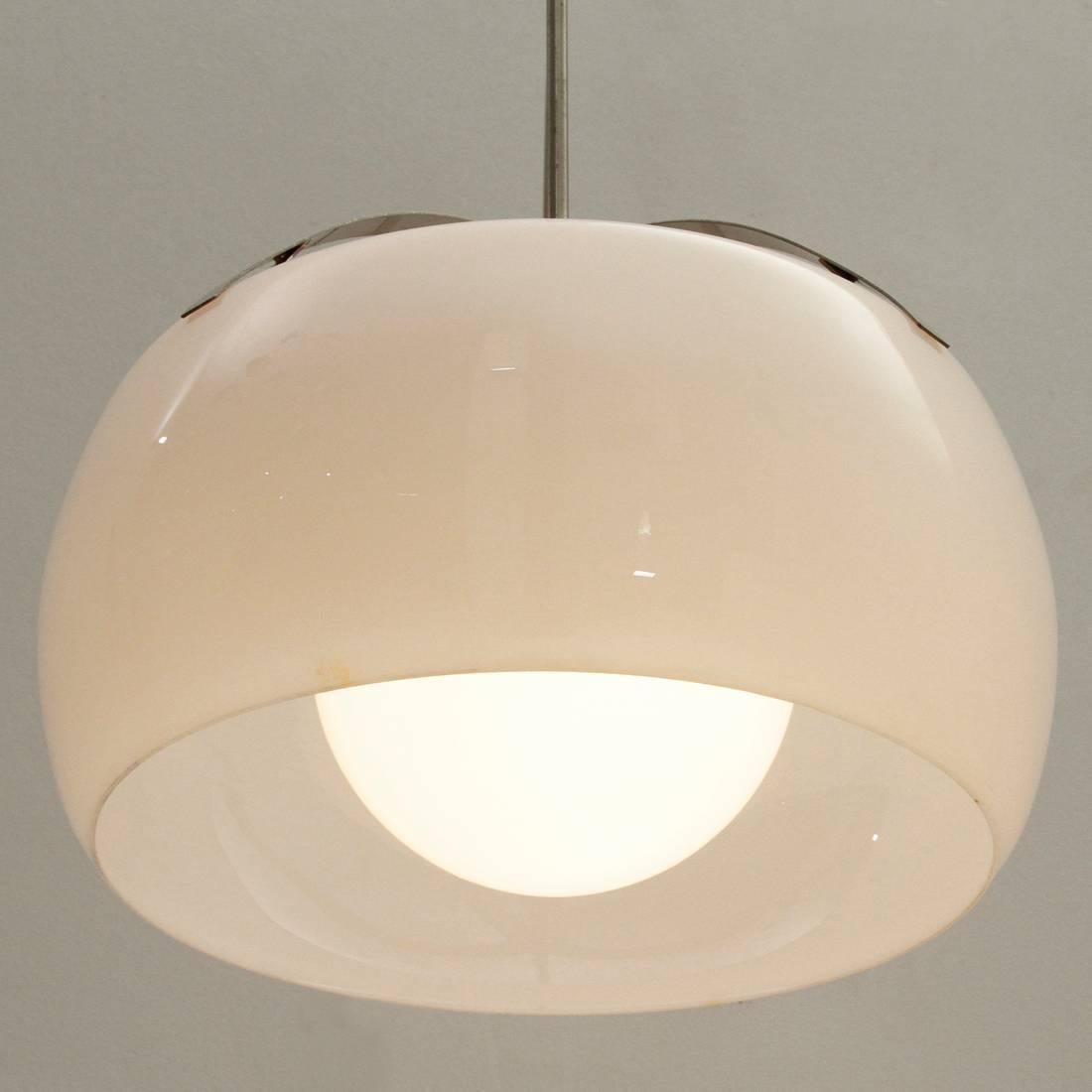 Metal Omega Wall Lamp by Vico Magistretti for Artemide, 1960s