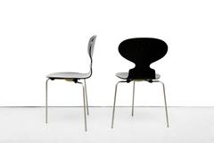 Model FH 3100 Ant Chairs by Arne Jacobsen for Fritz Hansen, 1969, Set of Six