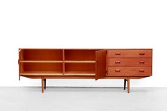 Teak Dutch Design Sideboard by Fristho Franeker Credenza Model Modulus