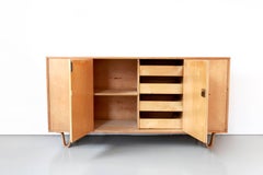 Birch Sideboard by Cees Braakman for UMS Pastoe Credenza Model DB02, 1950s