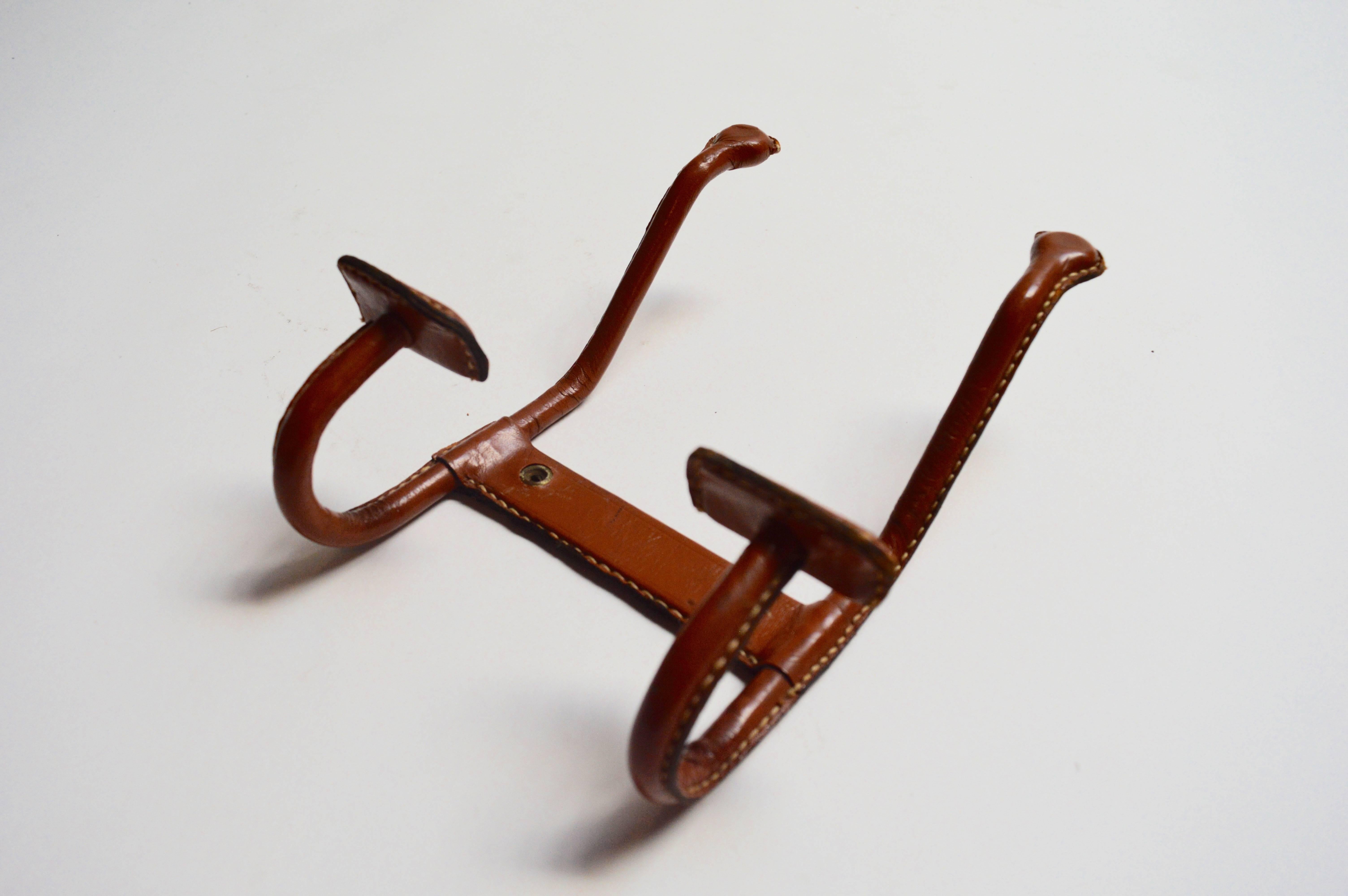 French Jacques Adnet Coat Hook