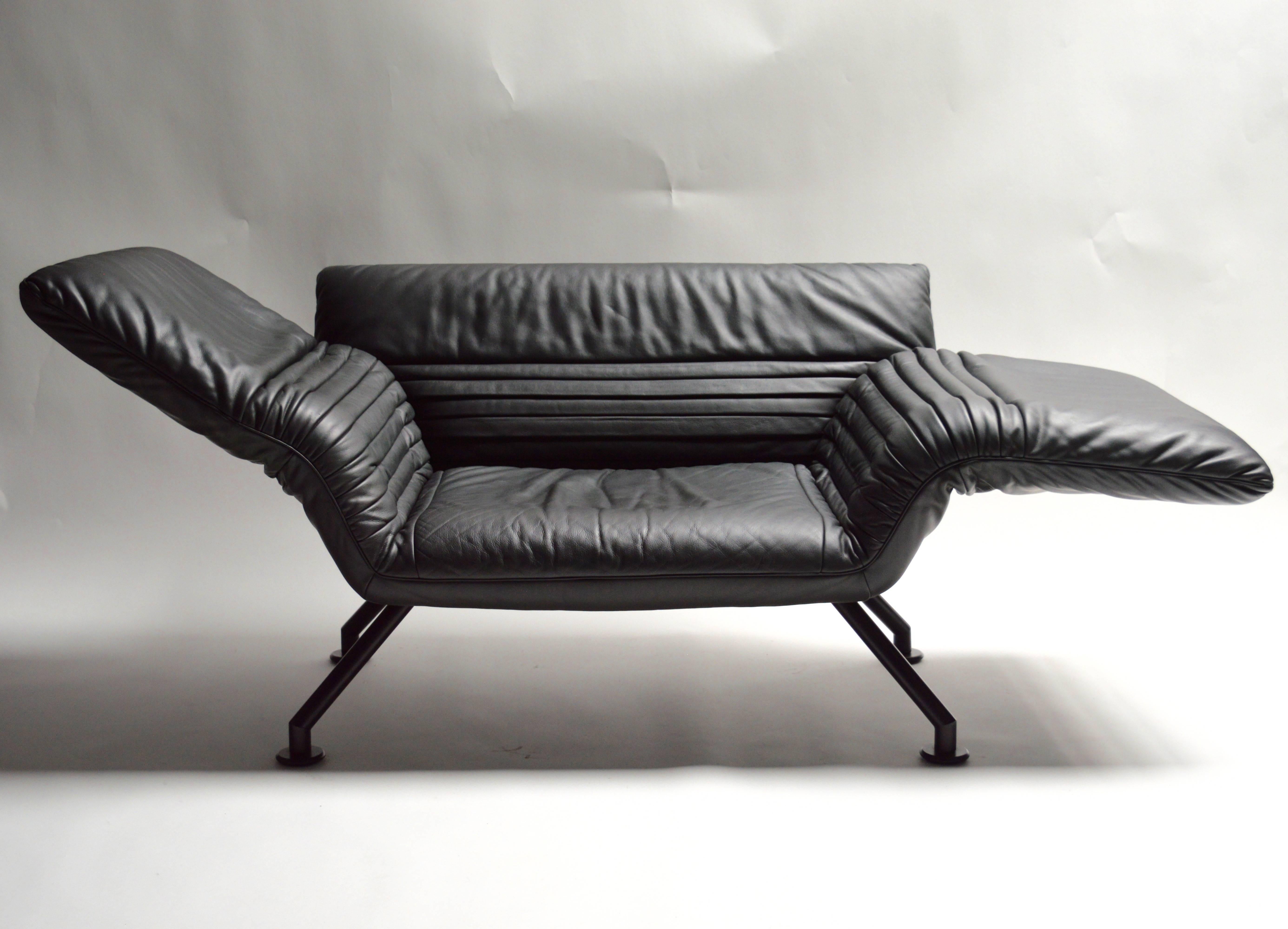Swiss Pair of Modular De Sede Lounge Chairs