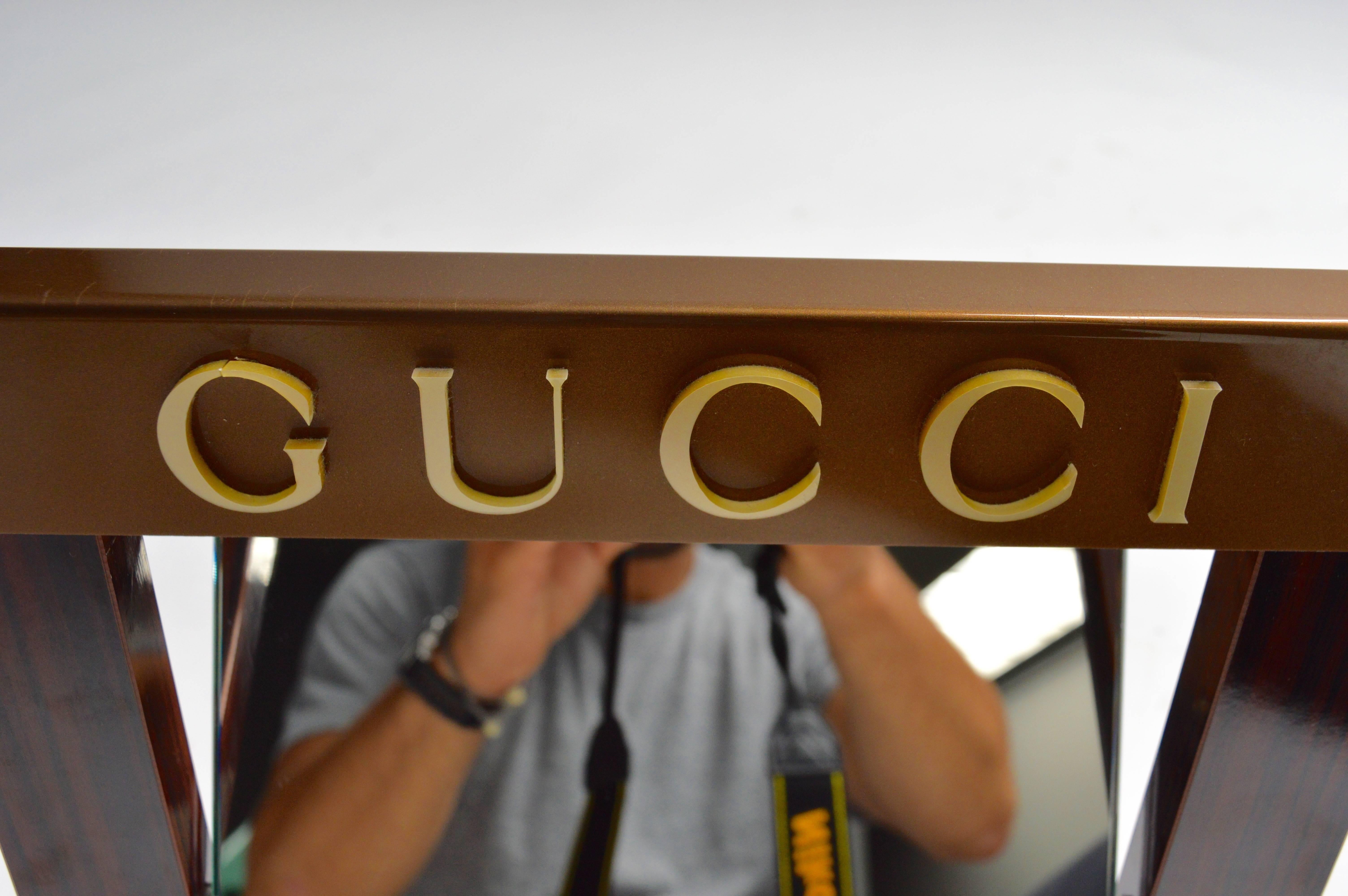 Italian Gucci Mirror For Sale